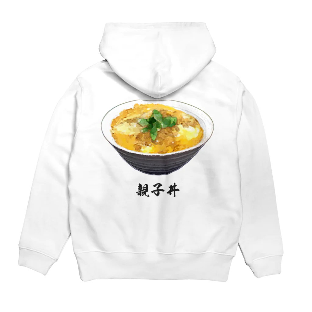 脂身通信Ｚの親子丼_220911 Hoodie:back