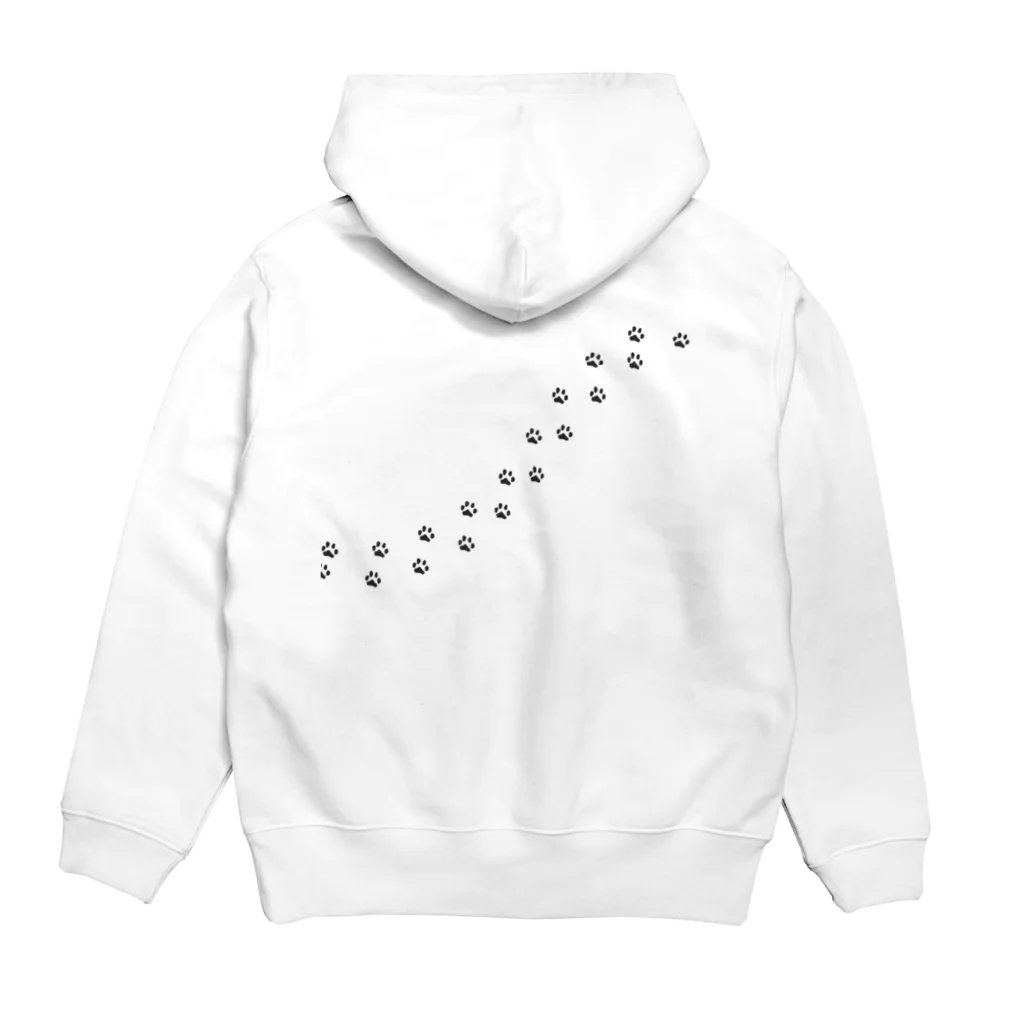 3seconds cat.の3seconds cat Hoodie:back