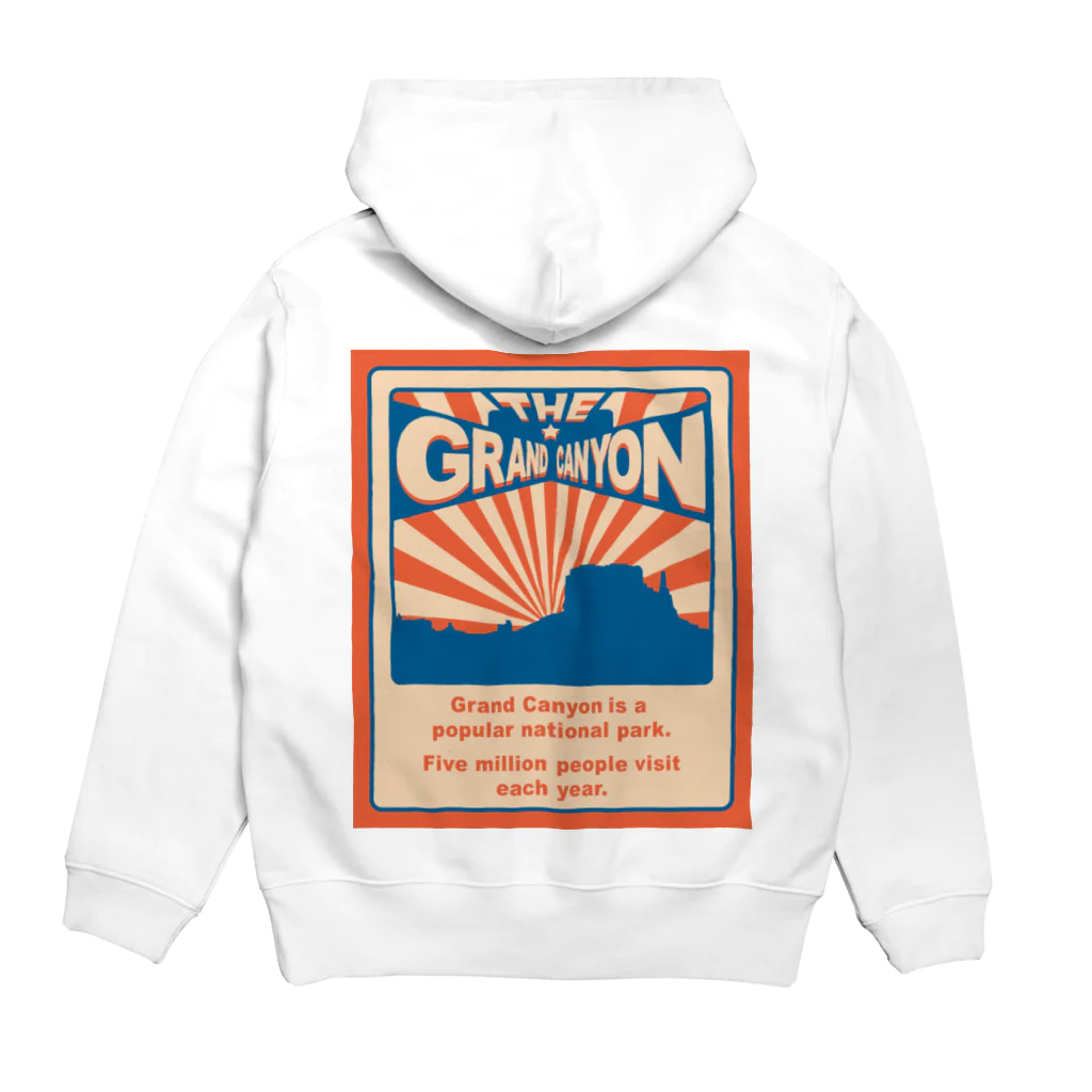 3800-MARKET-NEOのTHE GRAND CANYON Hoodie:back