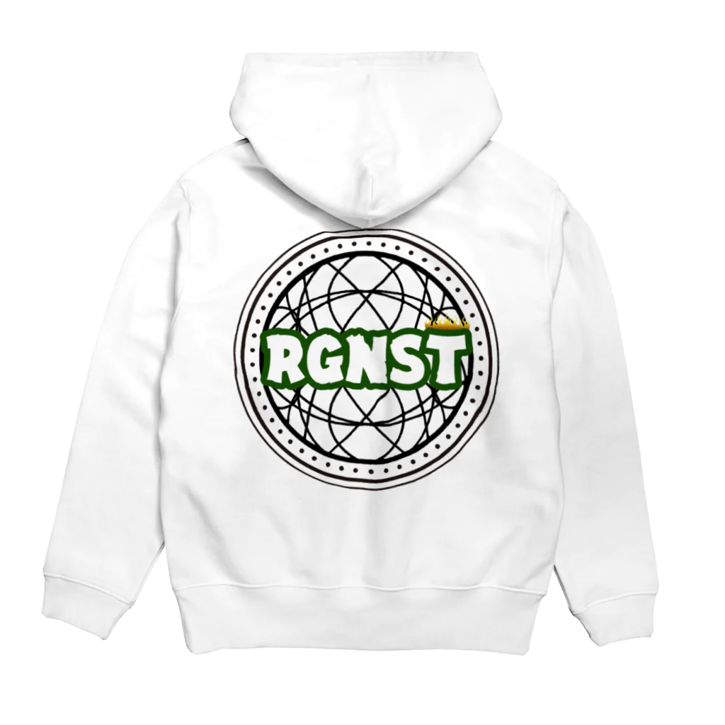 RGNSTのRGNST パーカーの裏面