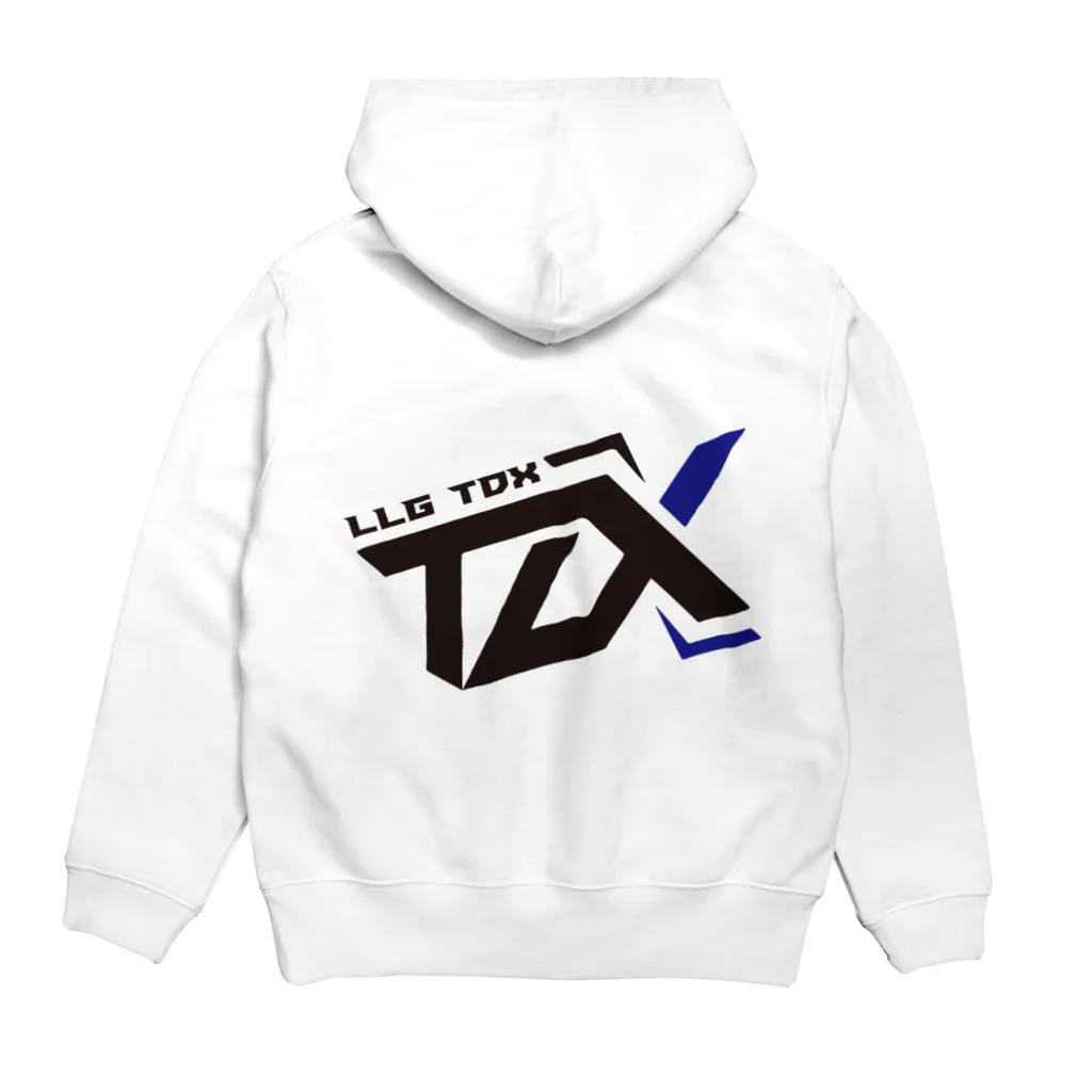 Lust for Light Gaming【公式】のTDx Parker mini-logo Hoodie:back