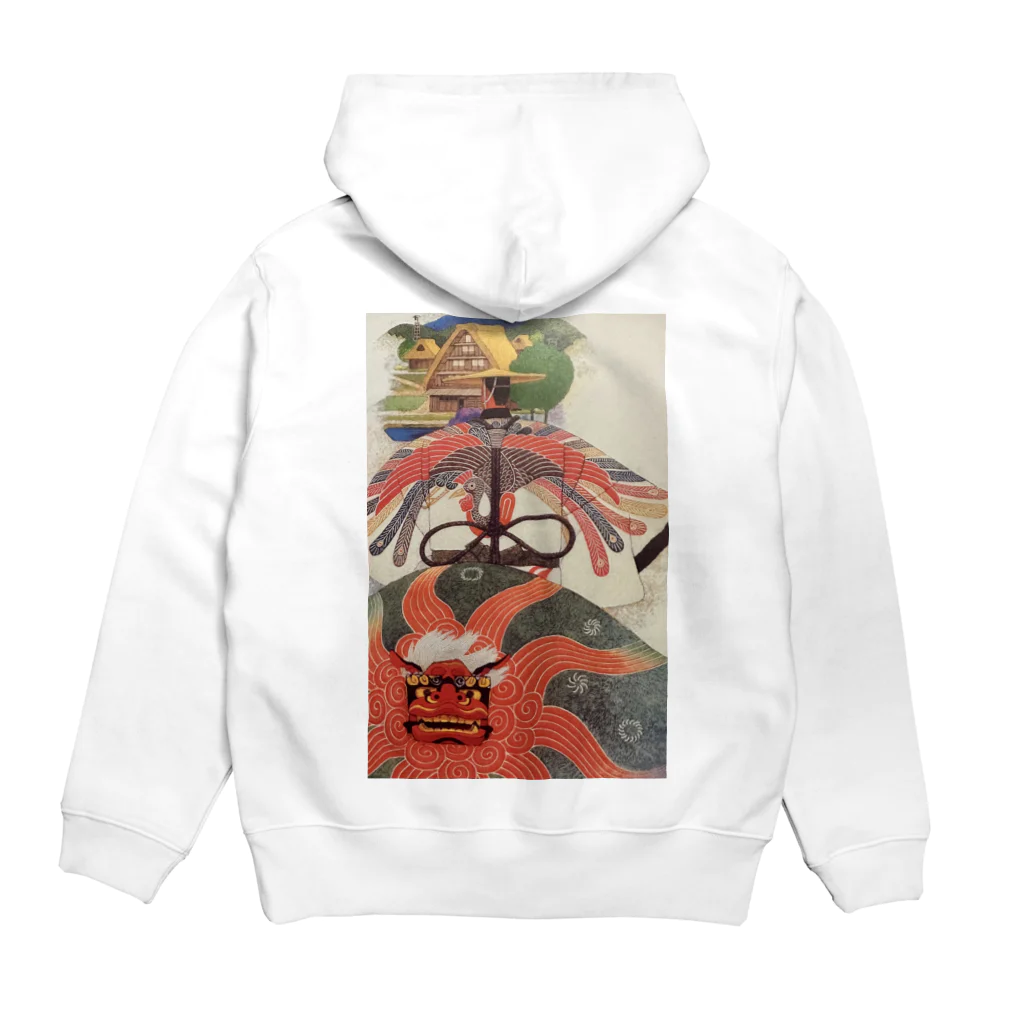 招福堂 玉屋の高山祭 Hoodie:back