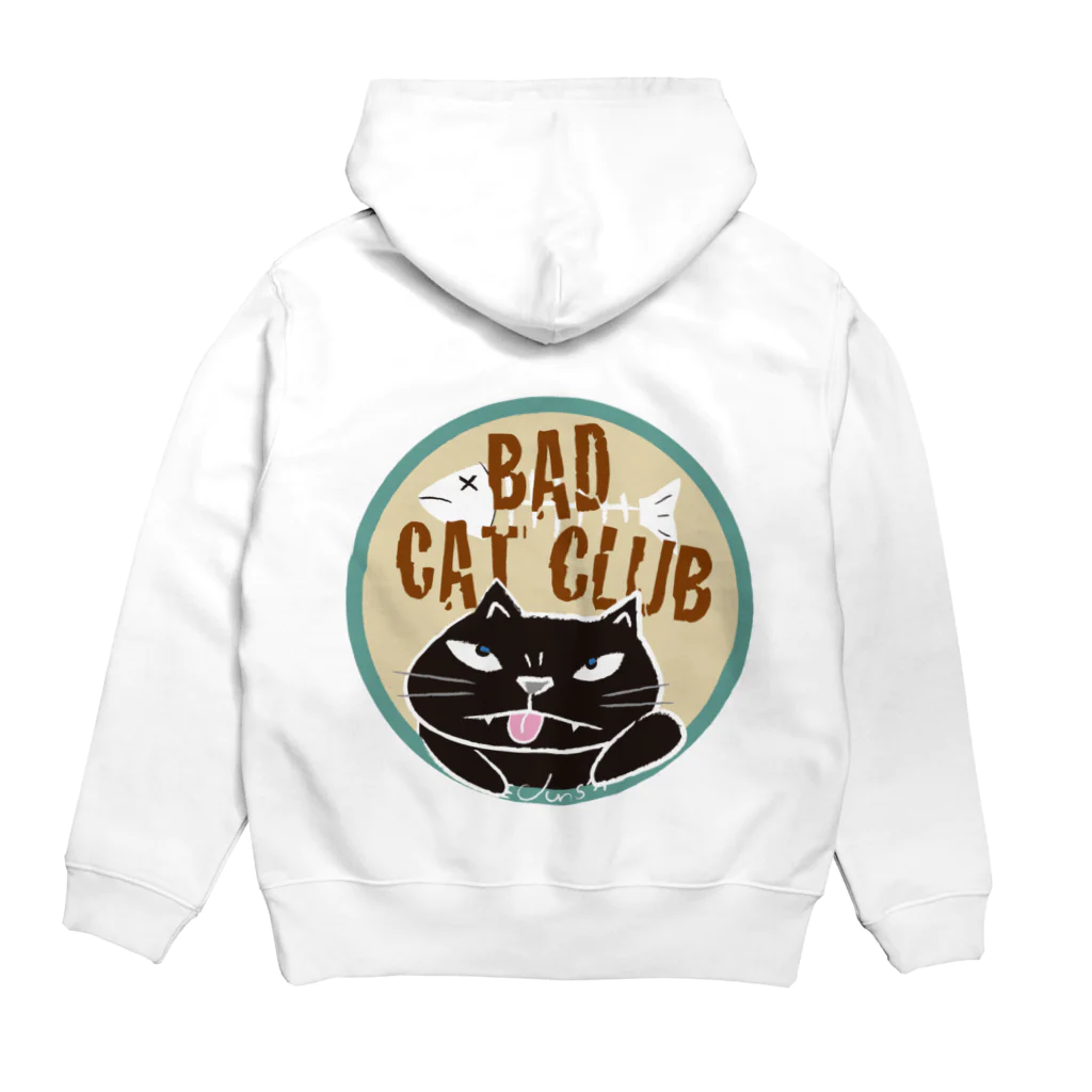 Junsの悪にゃんこのBAD CAT CULB Hoodie:back