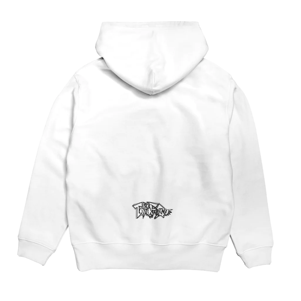 虎之介のDEMEKINN POP Hoodie:back