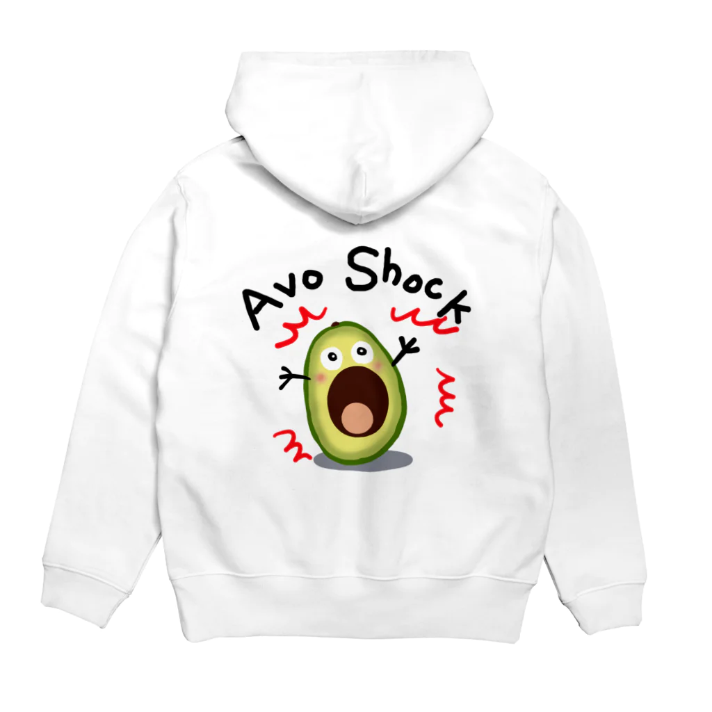 MZグラフィックスのAvo Shock! Hoodie:back