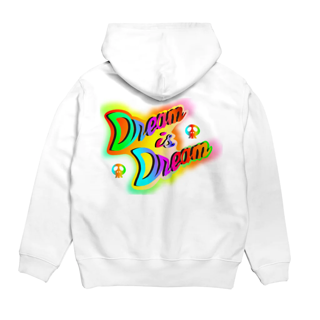 『NG （Niche・Gate）』ニッチゲート-- IN SUZURIのダサキレh.t. Dream is Dream  Hoodie:back