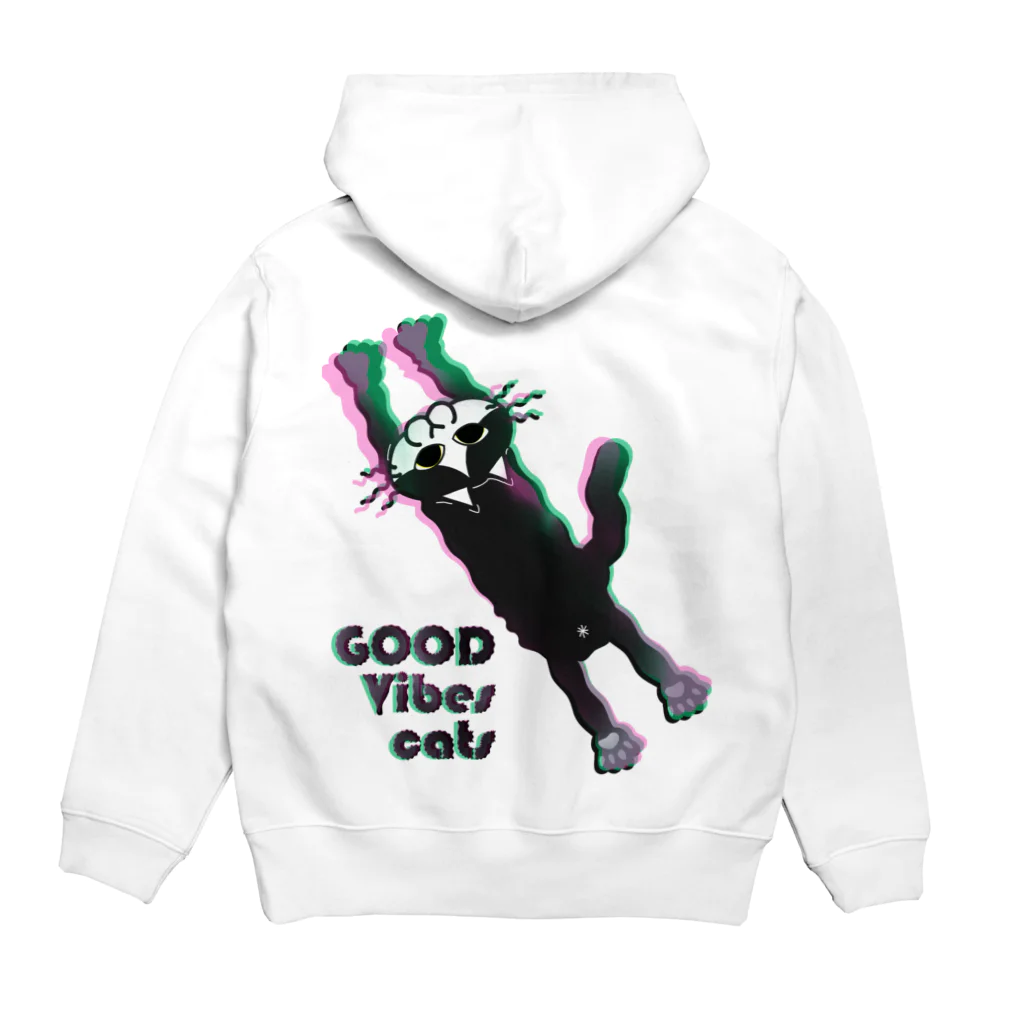 GOOD VIBES CATSのGOOD VIBES CATS Hoodie:back