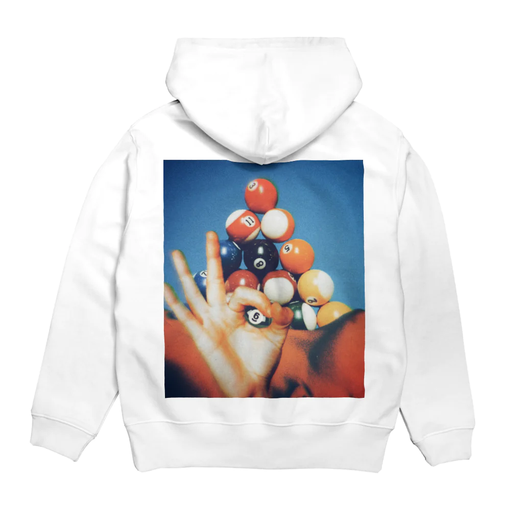 だっくのcollageart storeのβ Hoodie:back