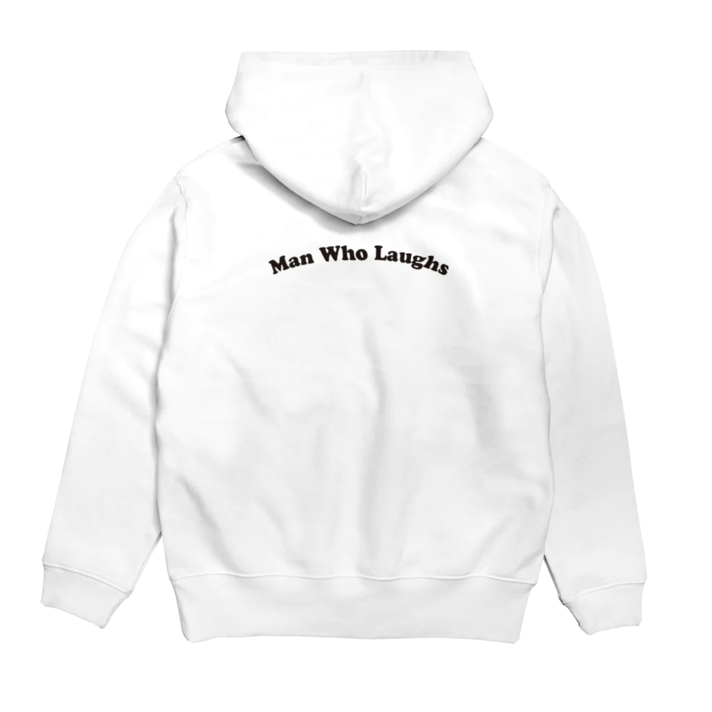 Man Who LaughsのLaughter Brings Good Fortune Hoodie:back