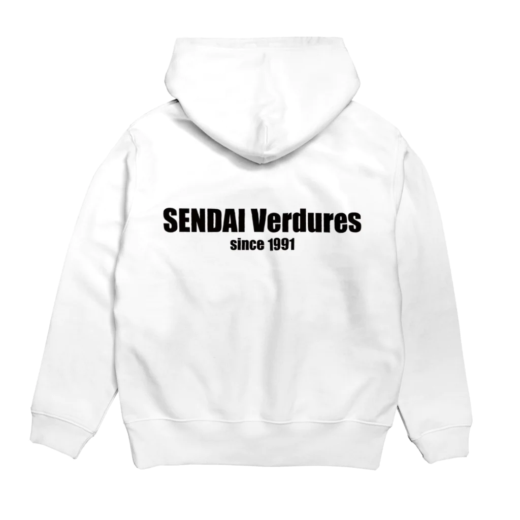 SENDAI VerduresのSENDAI Verdures パーカーの裏面