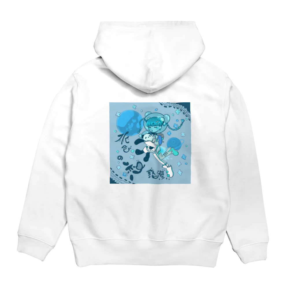 TAKORAの水色の恋惑星 Hoodie:back