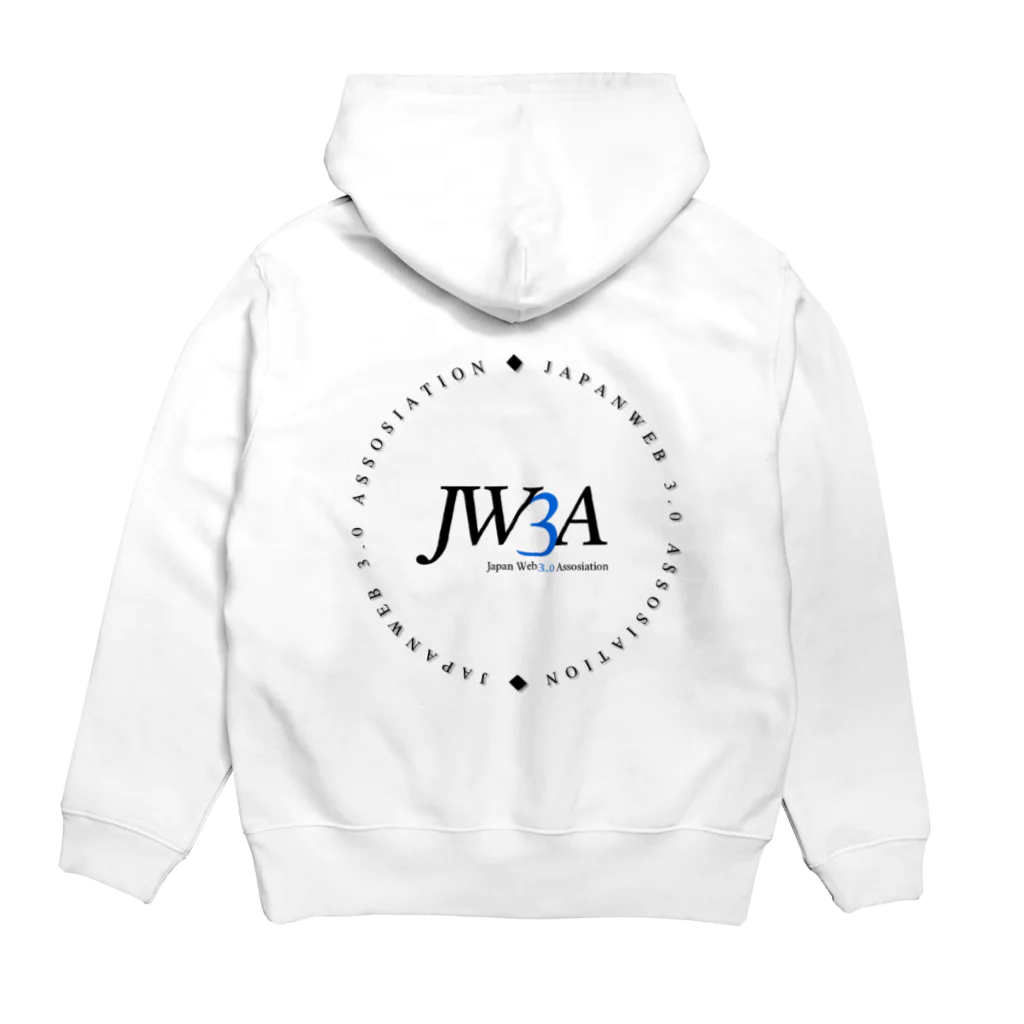 HANPA/半端　オフィシャルロゴグッズのJW3A公式グッズ Hoodie:back