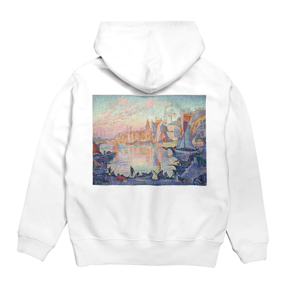 世界美術商店のサン=トロぺの港 / The Port of Saint-Tropez Hoodie:back