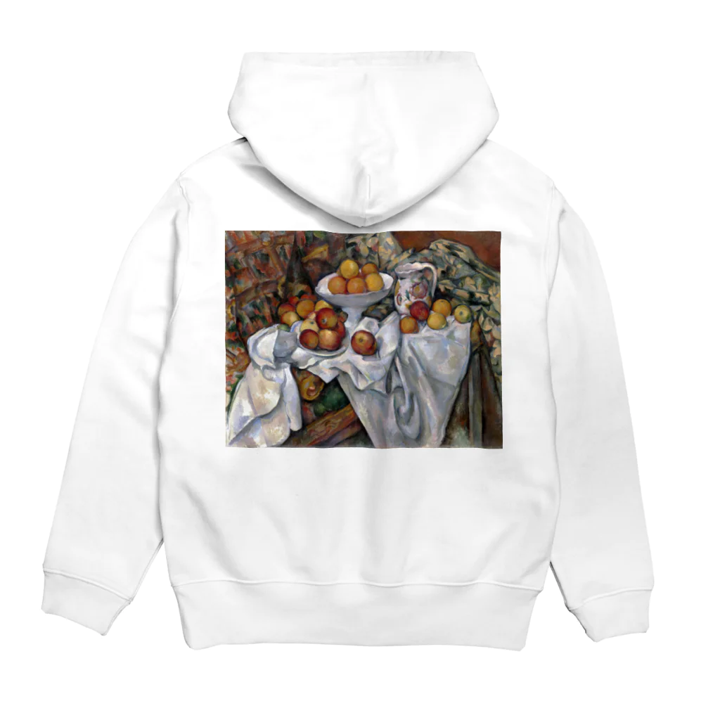 世界美術商店のリンゴとオレンジ / Apples and Oranges Hoodie:back