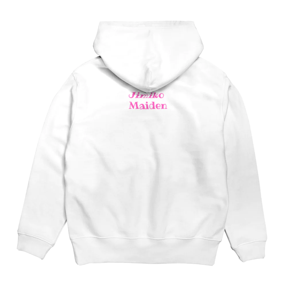 Jimiko Maiden (ジミコメイデン)の【Jimiko Maiden】スマイルメイド Hoodie:back