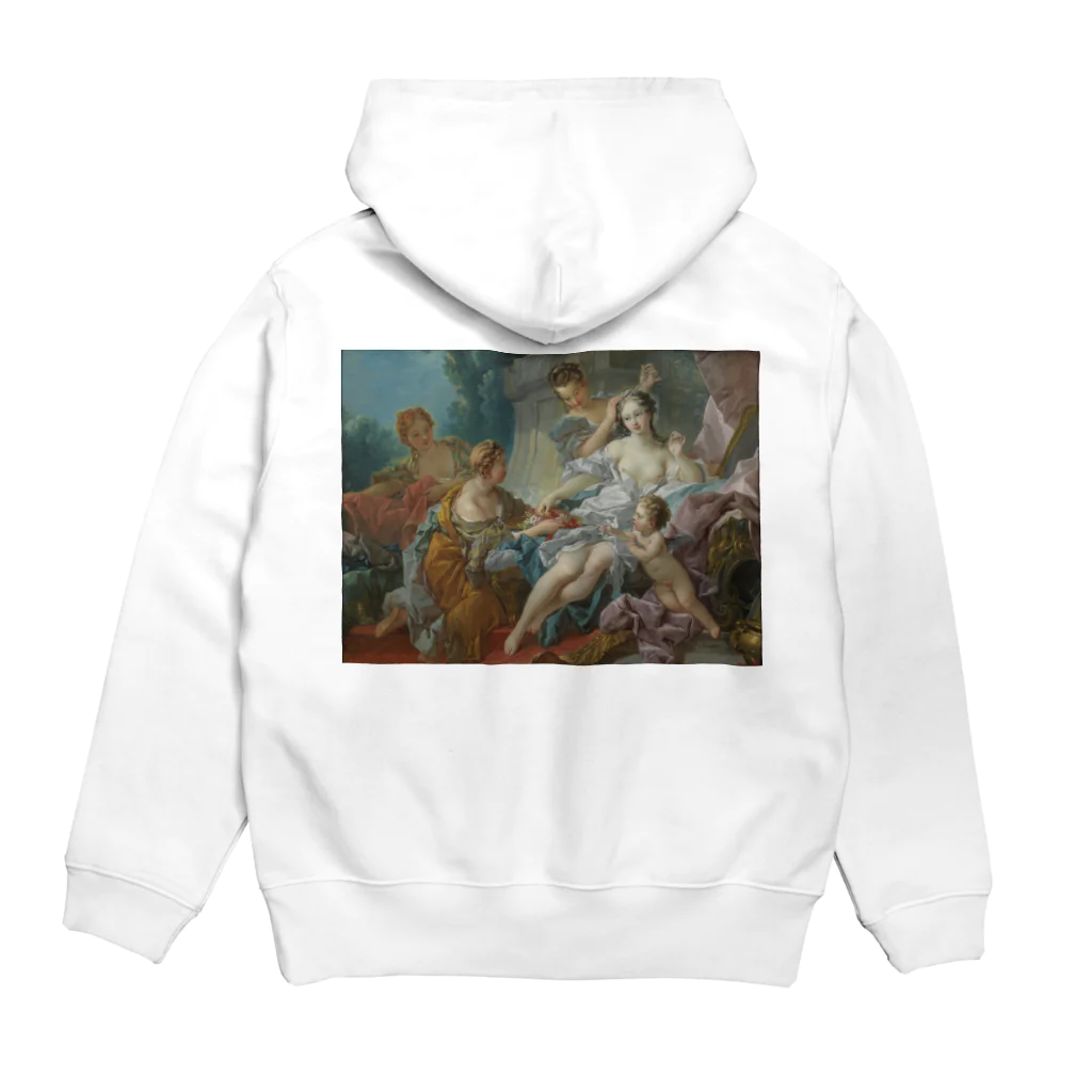 世界美術商店のヴィーナスの化粧 / The Toilet of Venus Hoodie:back