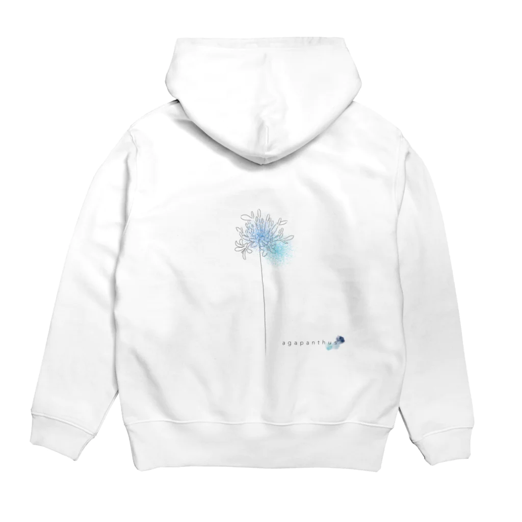 Re:birchのagapanthus Hoodie:back