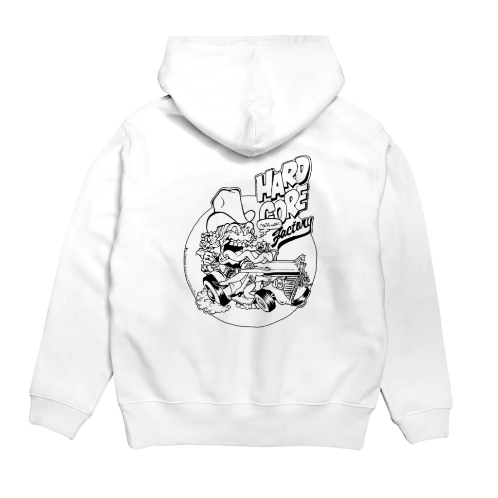 Og-toysのHARD CORE FACTORY#B Hoodie:back