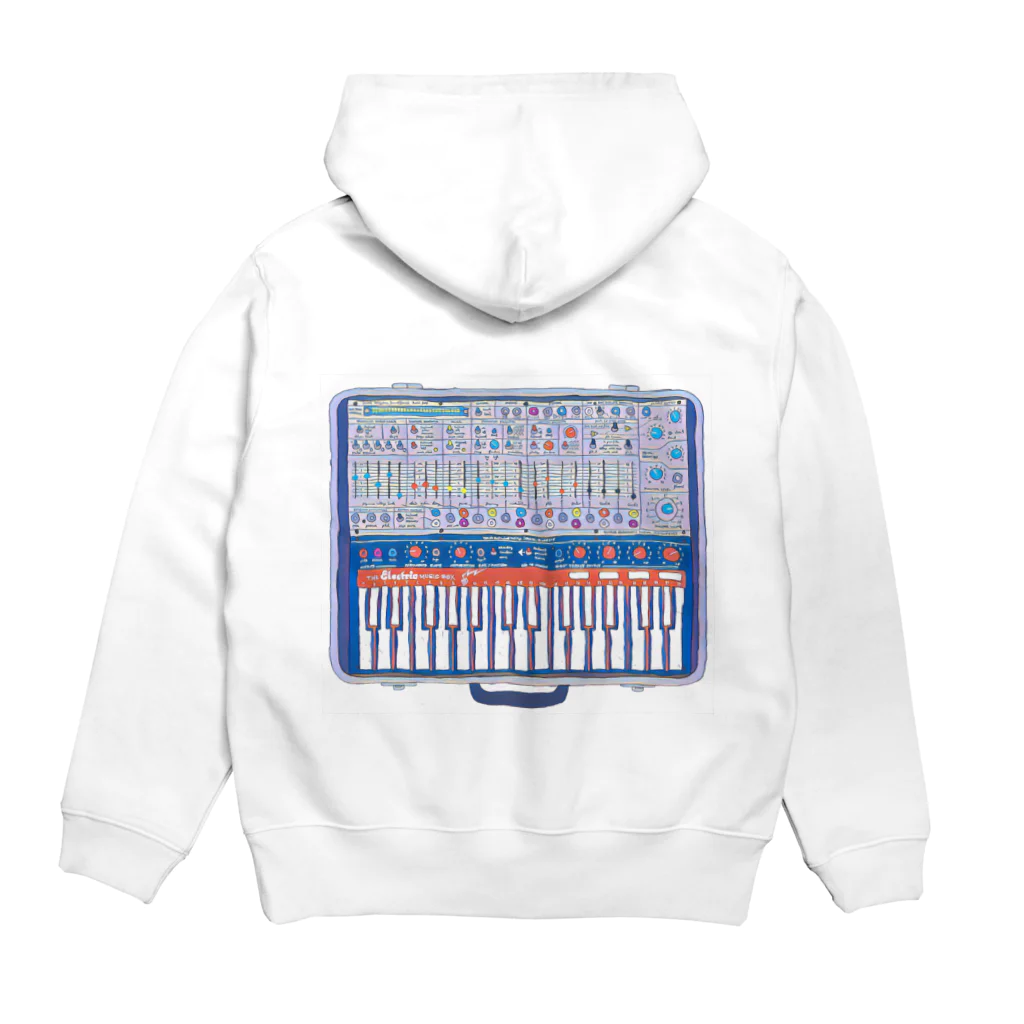 Vintage Synthesizers | aaaaakiiiiiのBuchla Music Easel Vintage Synthesizer パーカーの裏面