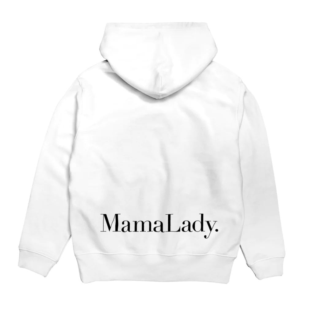 MamaLadyのMamaLady オリジナル パーカー パーカーの裏面