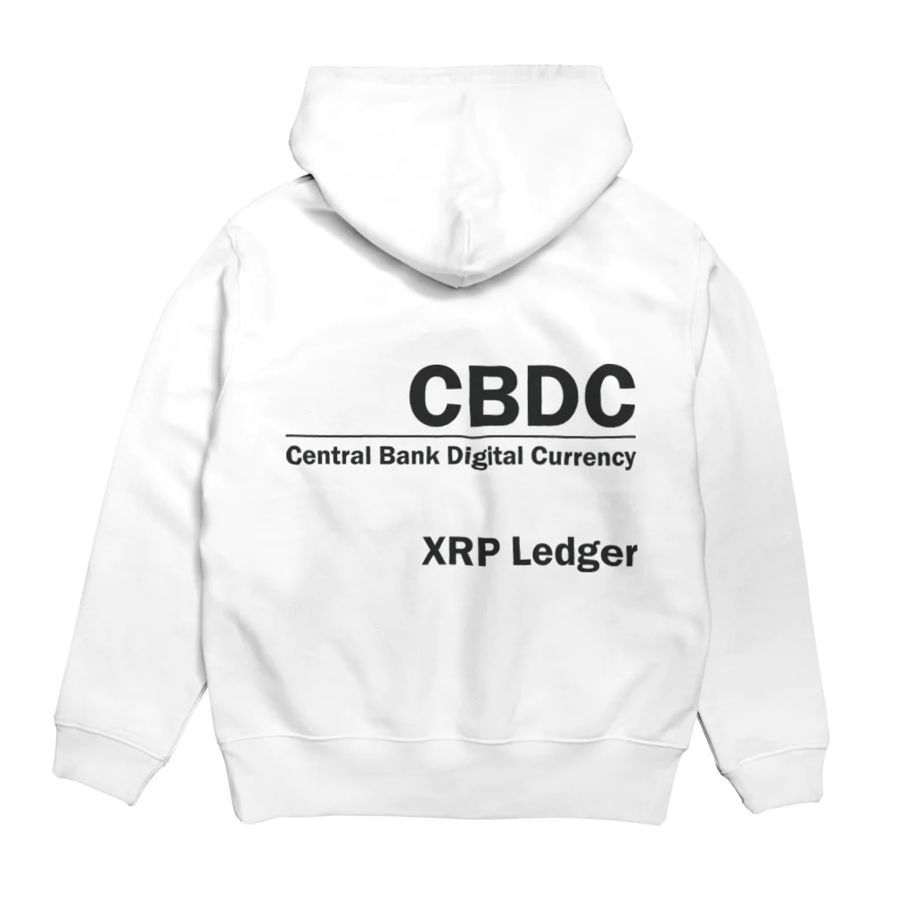 Pana@XRPのXPP CBDC Hoodie:back