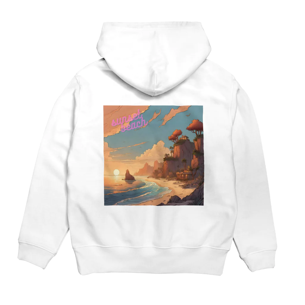 451379のsunsetbeach Hoodie:back