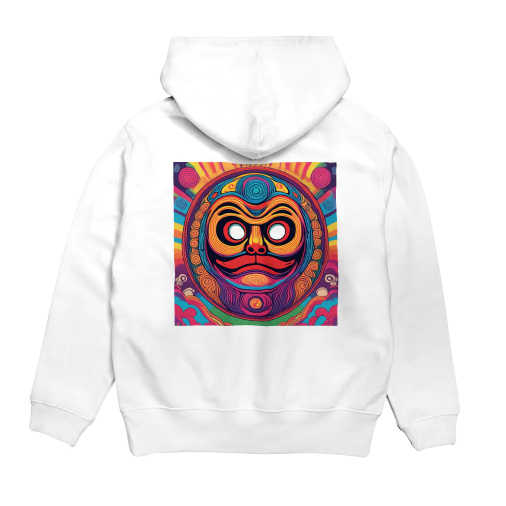 252539のDARUMA1-1 Hoodie:back