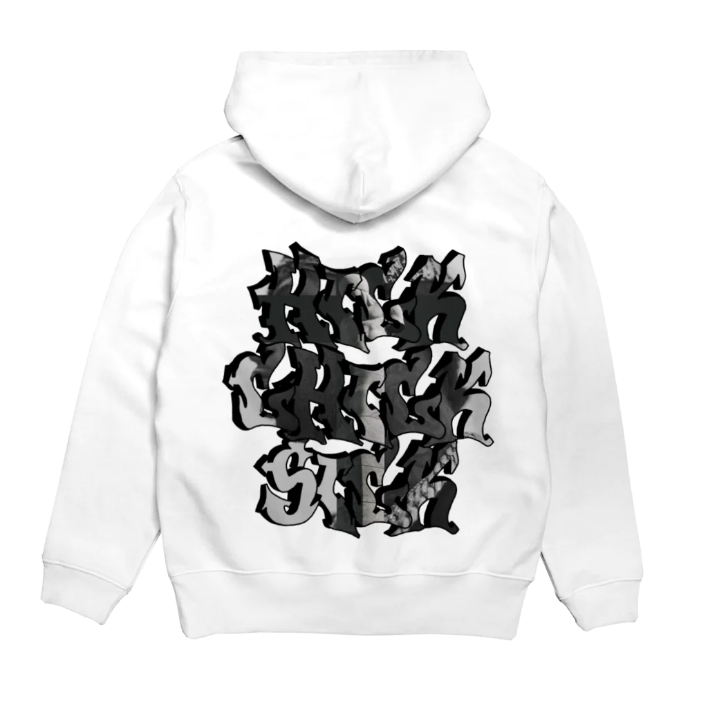 Hick Chick SickのHCS Hoodie:back