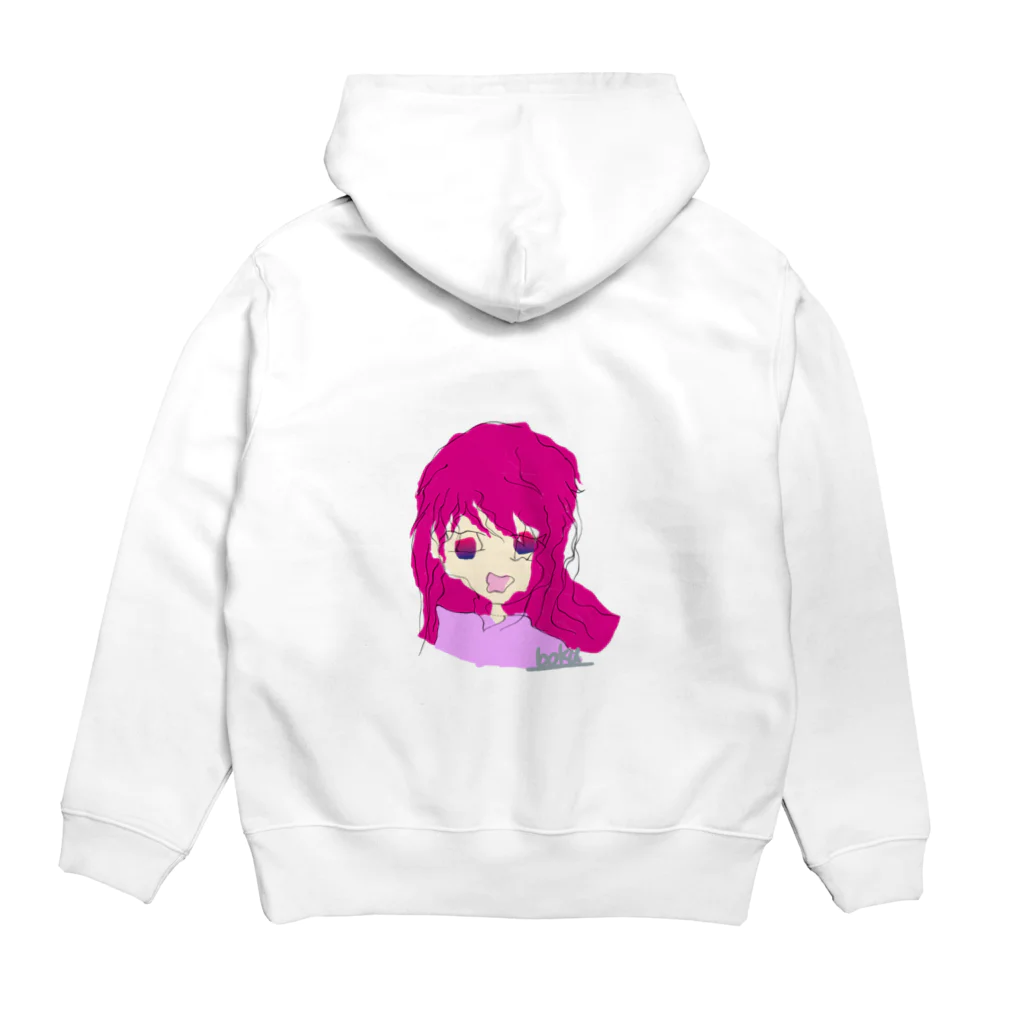 僕のshopの歪みちゃん Hoodie:back