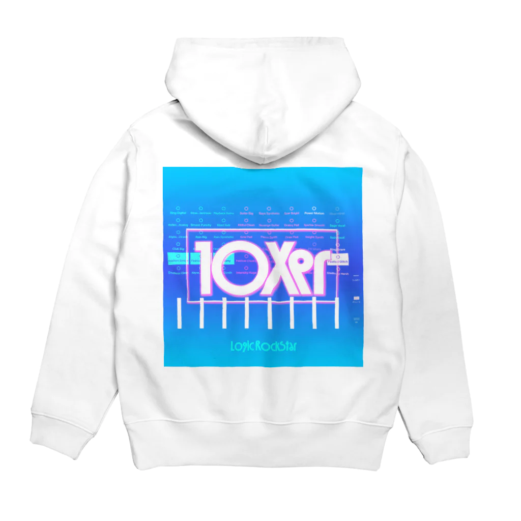 Logic RockStar の10Xer Hoodie:back