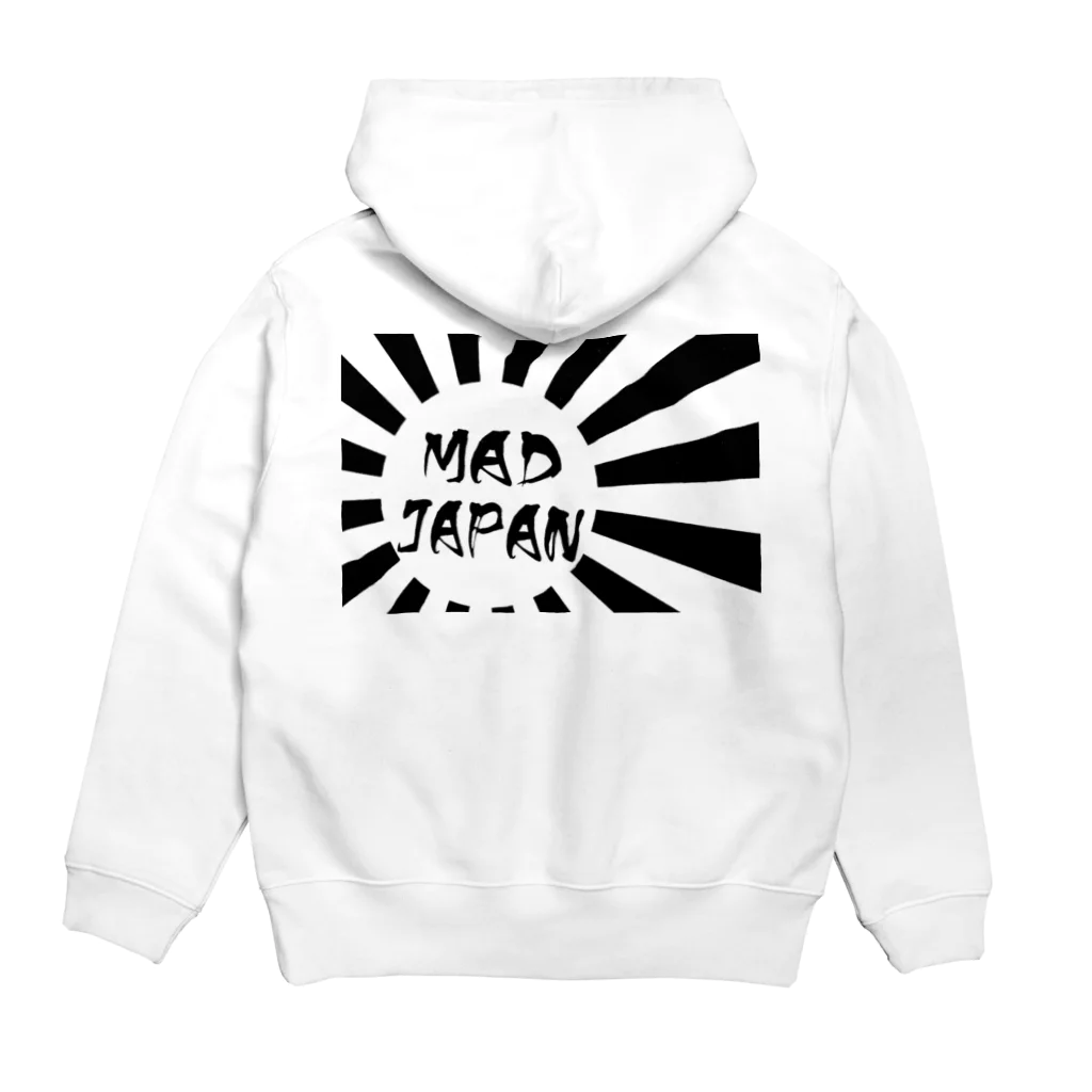  MAD JAPANのTEAM MADJAPANグッズ パーカーの裏面