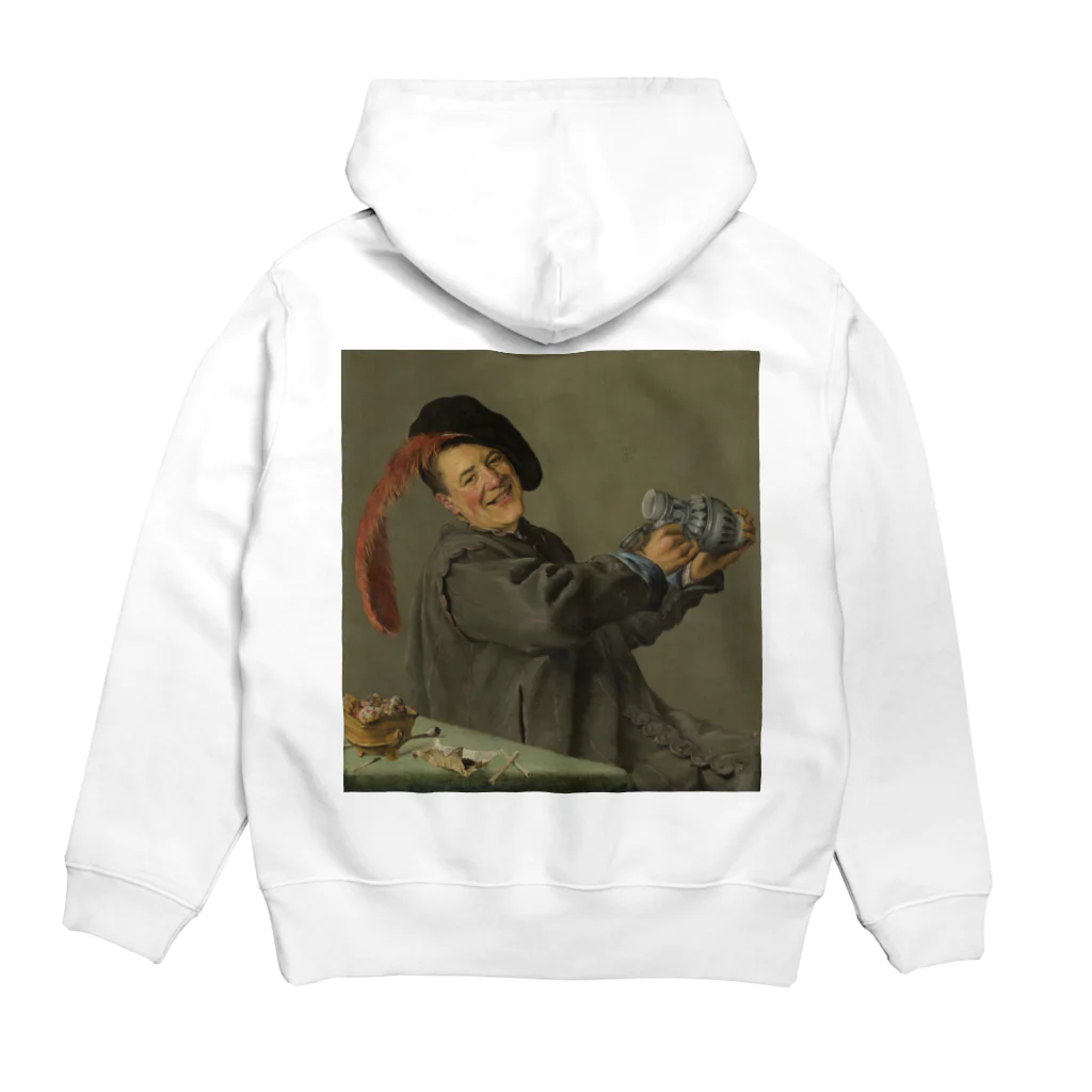 世界美術商店の陽気な酒飲み / The Jolly Drinker Hoodie:back