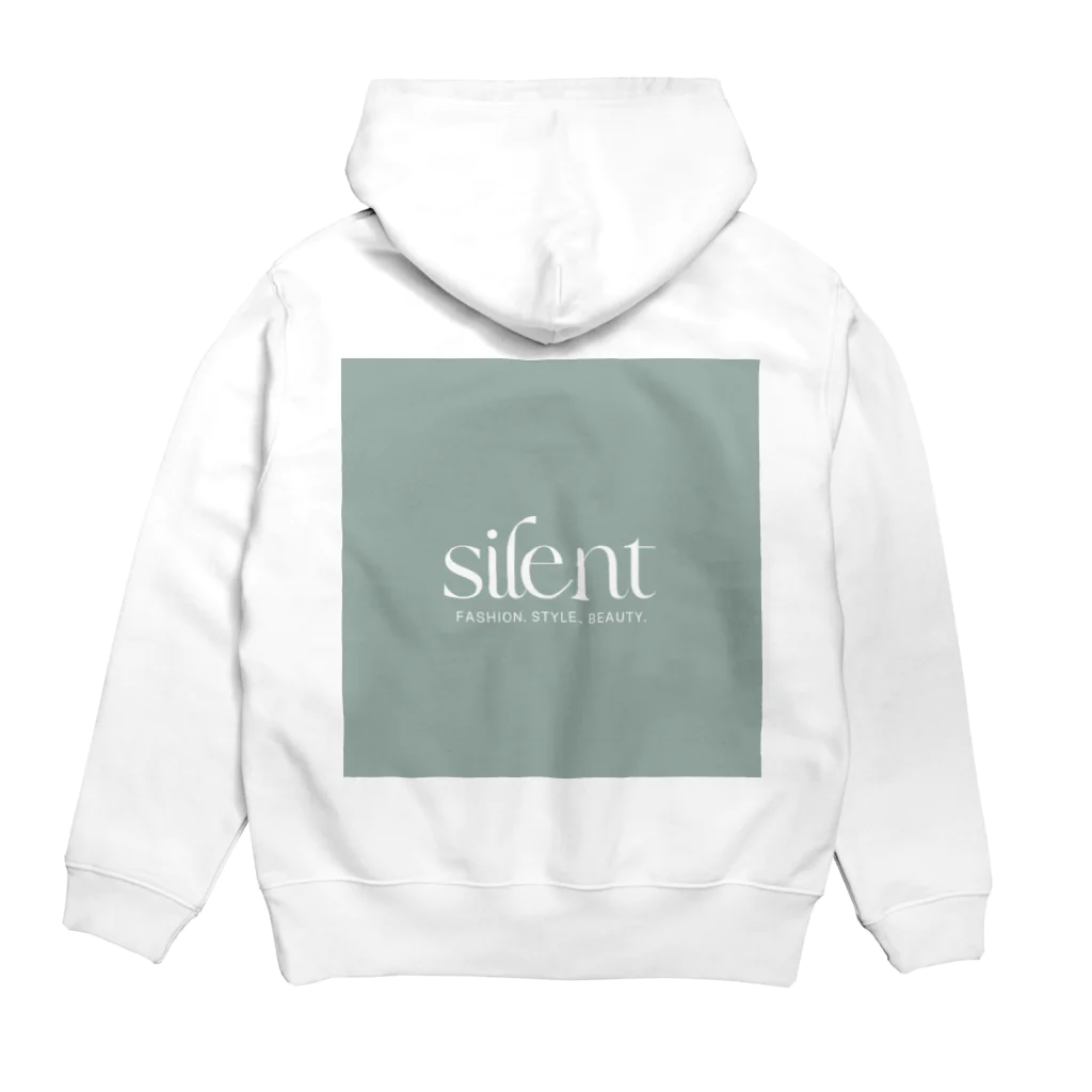 silentのsilent Hoodie:back