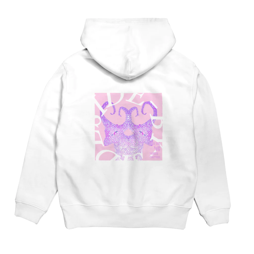 4Chen_のSide-by-Side (Pink) Hoodie:back