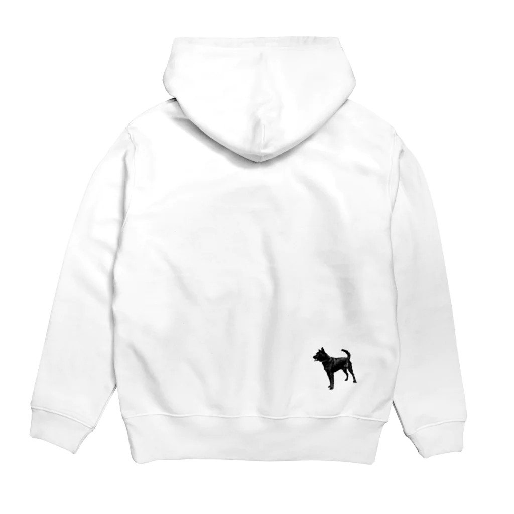 才蔵と小十郎の甲斐犬 KAIKEN パーカー Hoodie:back