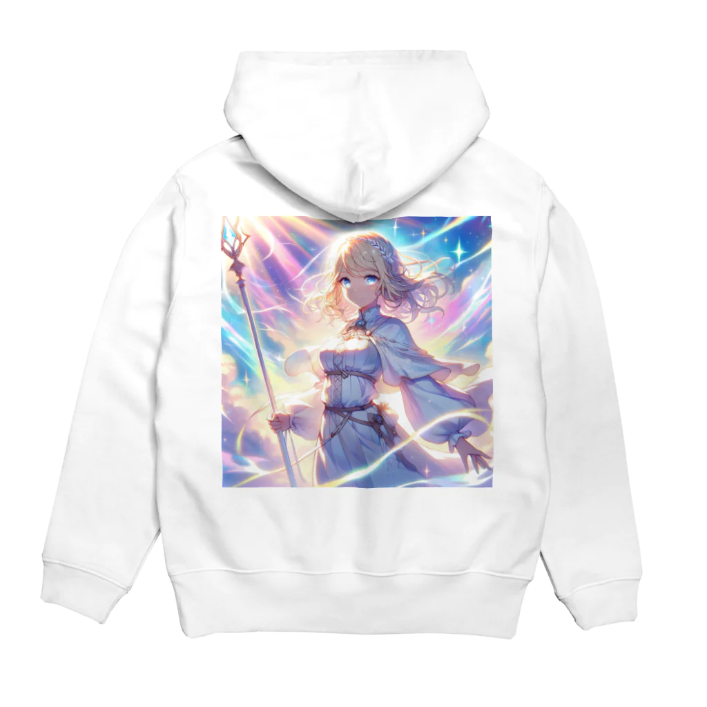 Sesilionの天空の女勇者 Hoodie:back