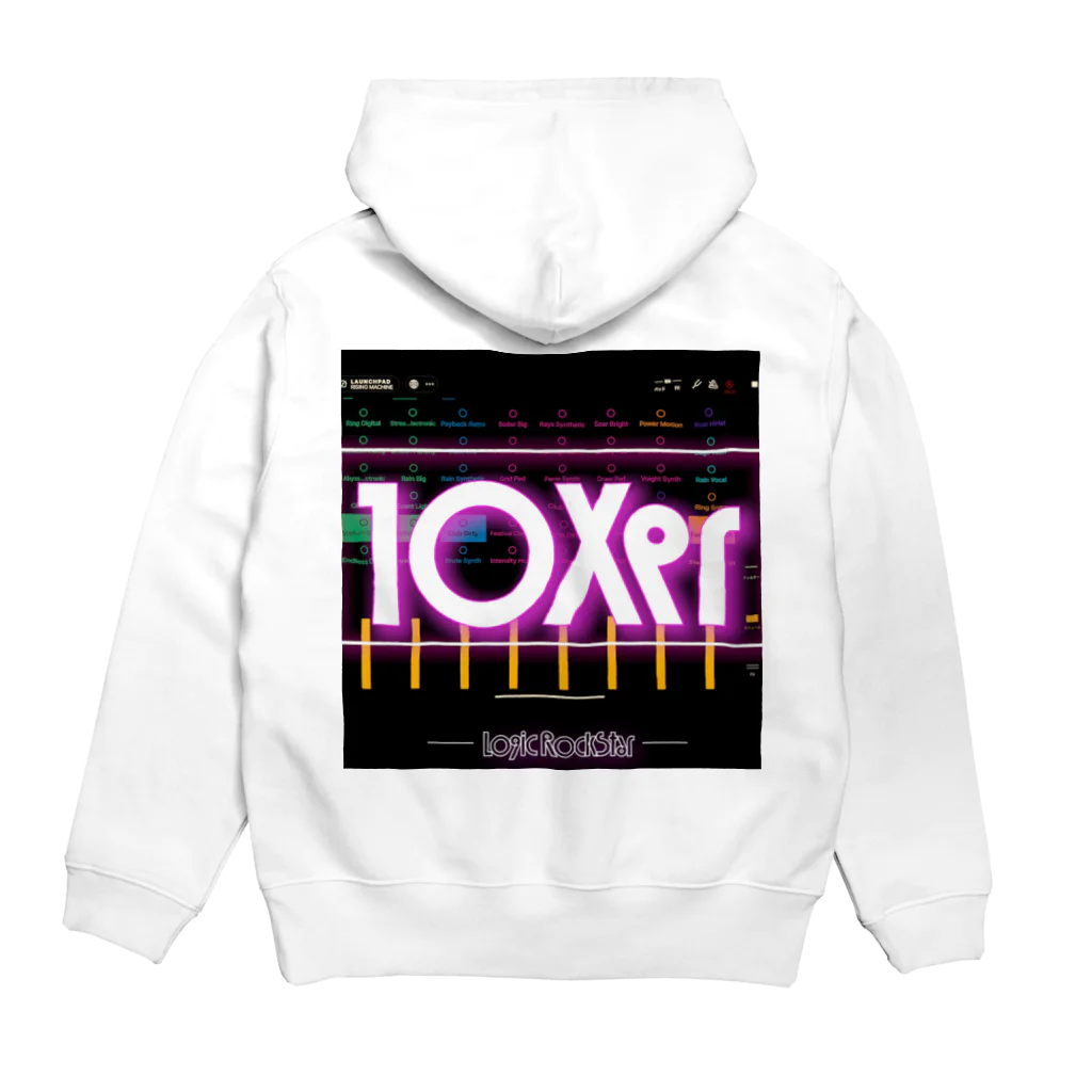 Logic RockStar の10Xer Hoodie:back