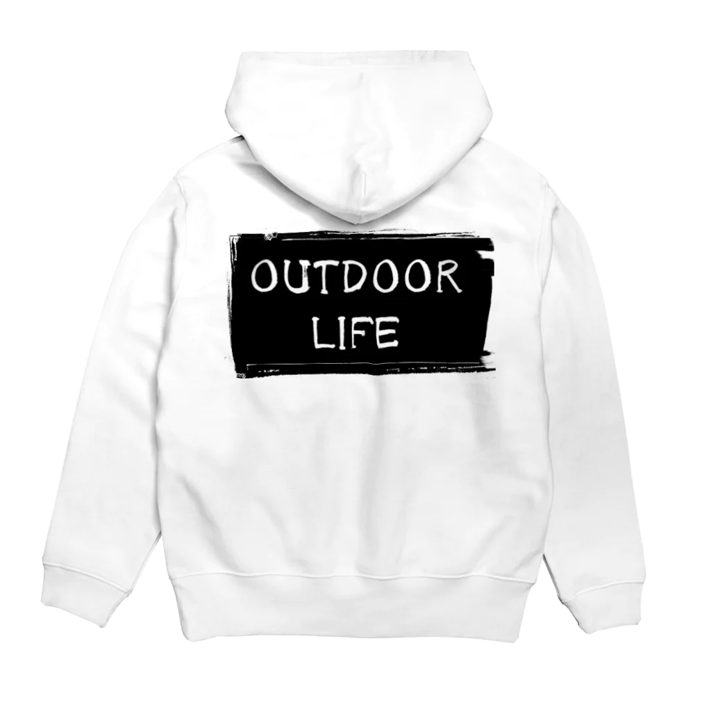 YF_familleのOUTDOOR LIFE Hoodie:back