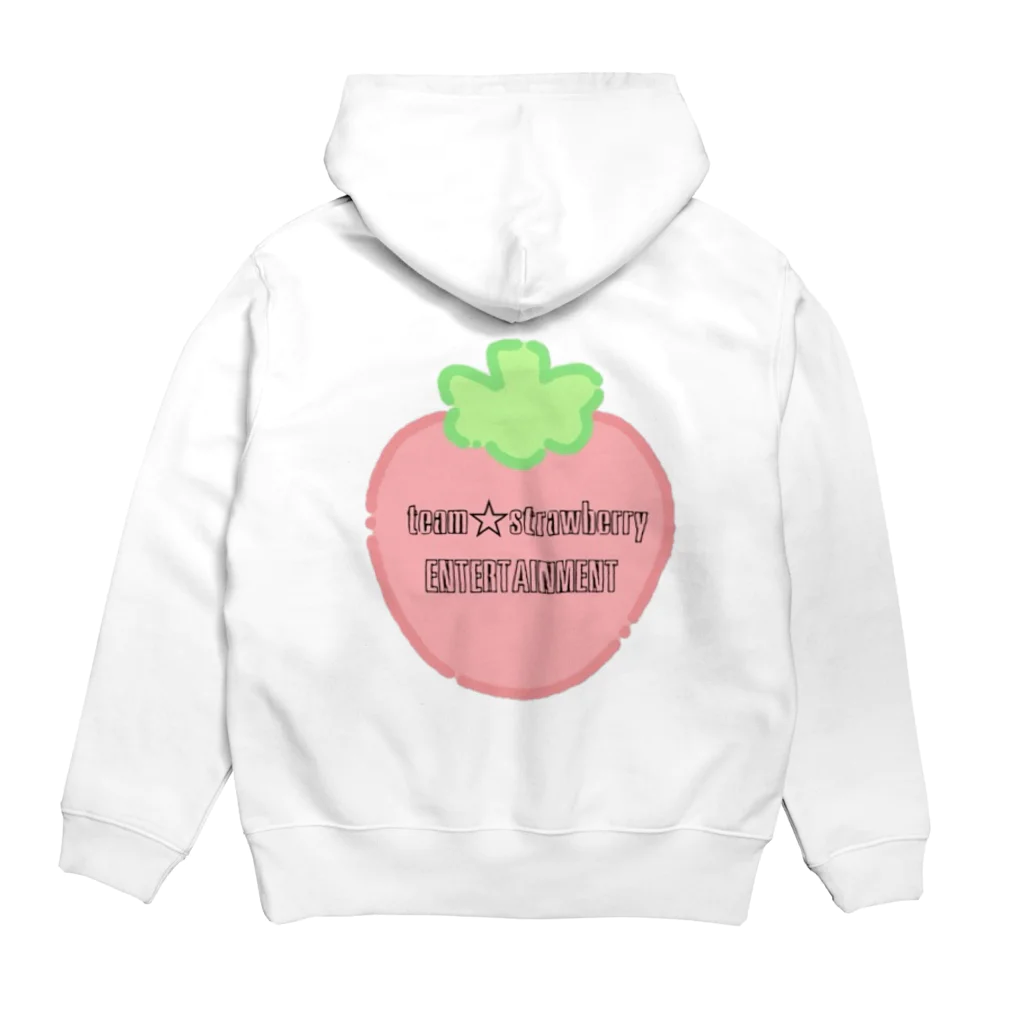 strawberry ON LINE STORE のstrawberry☆STARS　SAITAMA TOUR2024 君への想い Hoodie:back