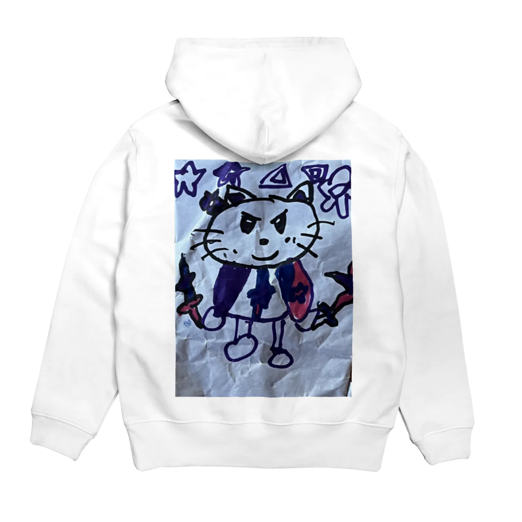 オリキャラのリーフルグッズ Hoodie:back