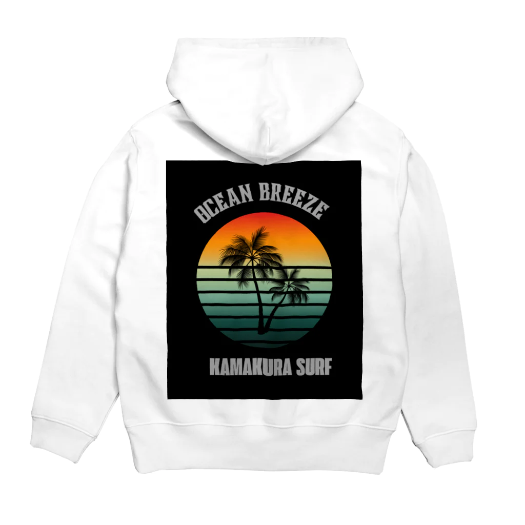 SHONAN-HIROTANのOCEAN BREAZE KAMAKURA SURF Hoodie:back