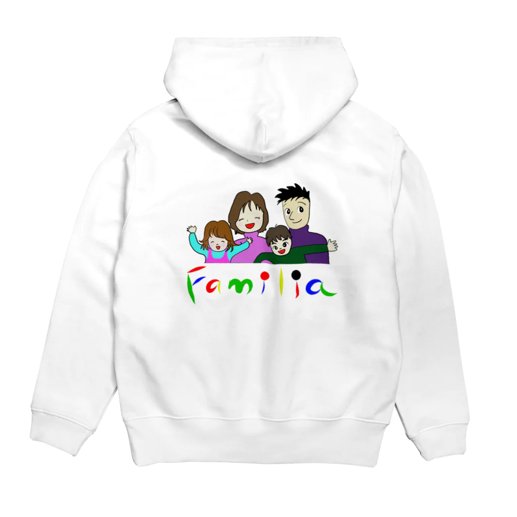 MZグラフィックスのMI FAMILIA Hoodie:back