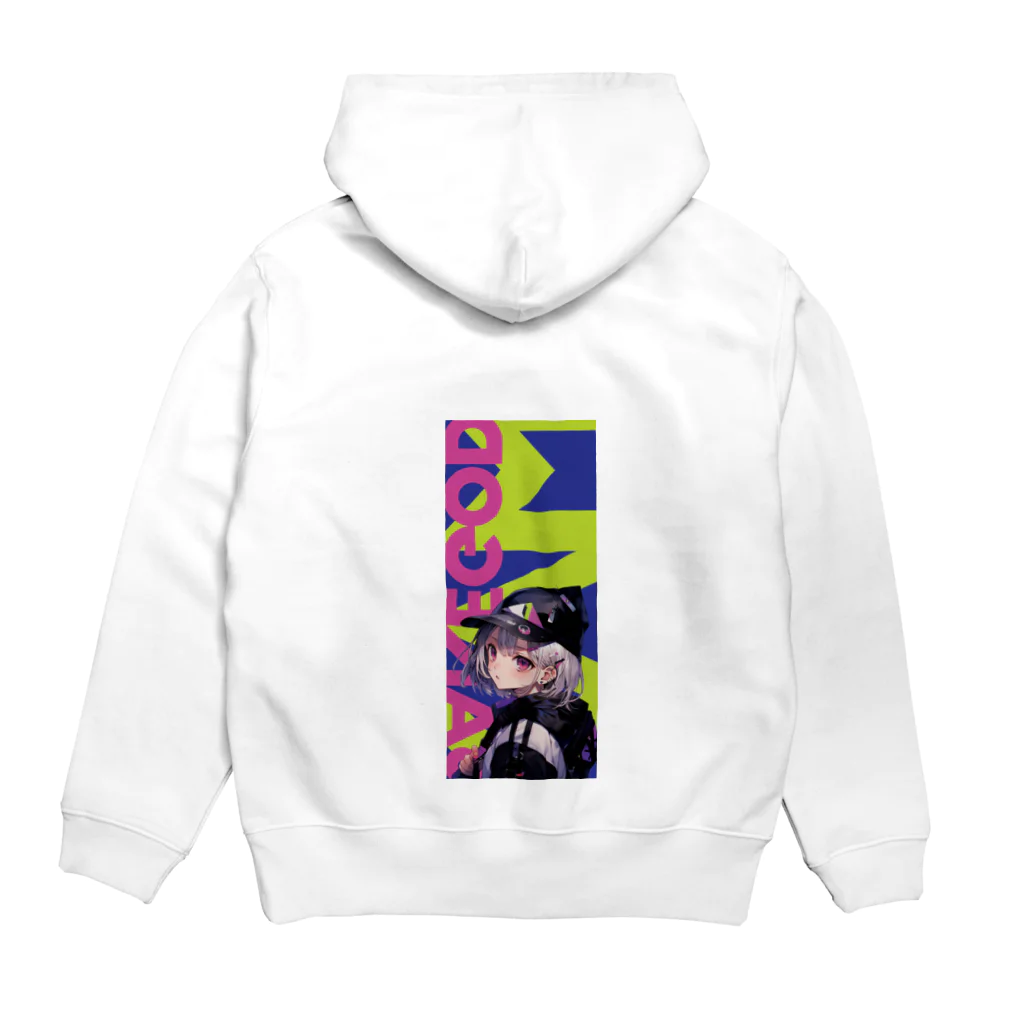 michewの酒神ミカミチイ Hoodie:back