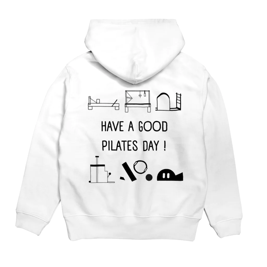 pilates_loversのHave a Good Pilates Day! Hoodie:back