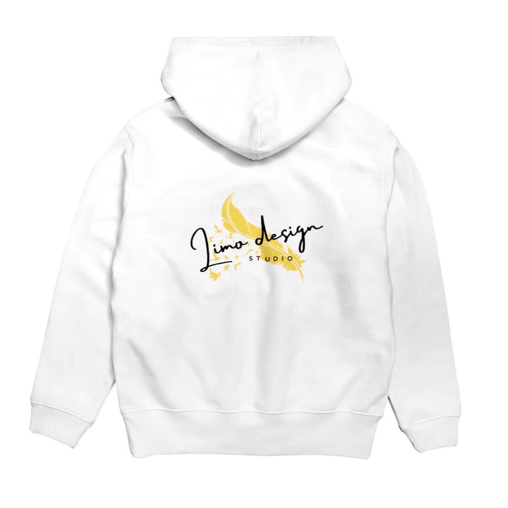 リモデザインスタジオのリモデザインロゴ｜Limo design studio Hoodie:back