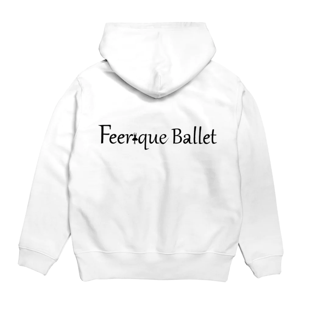 feerique balletのFeerique ballet パーカーの裏面