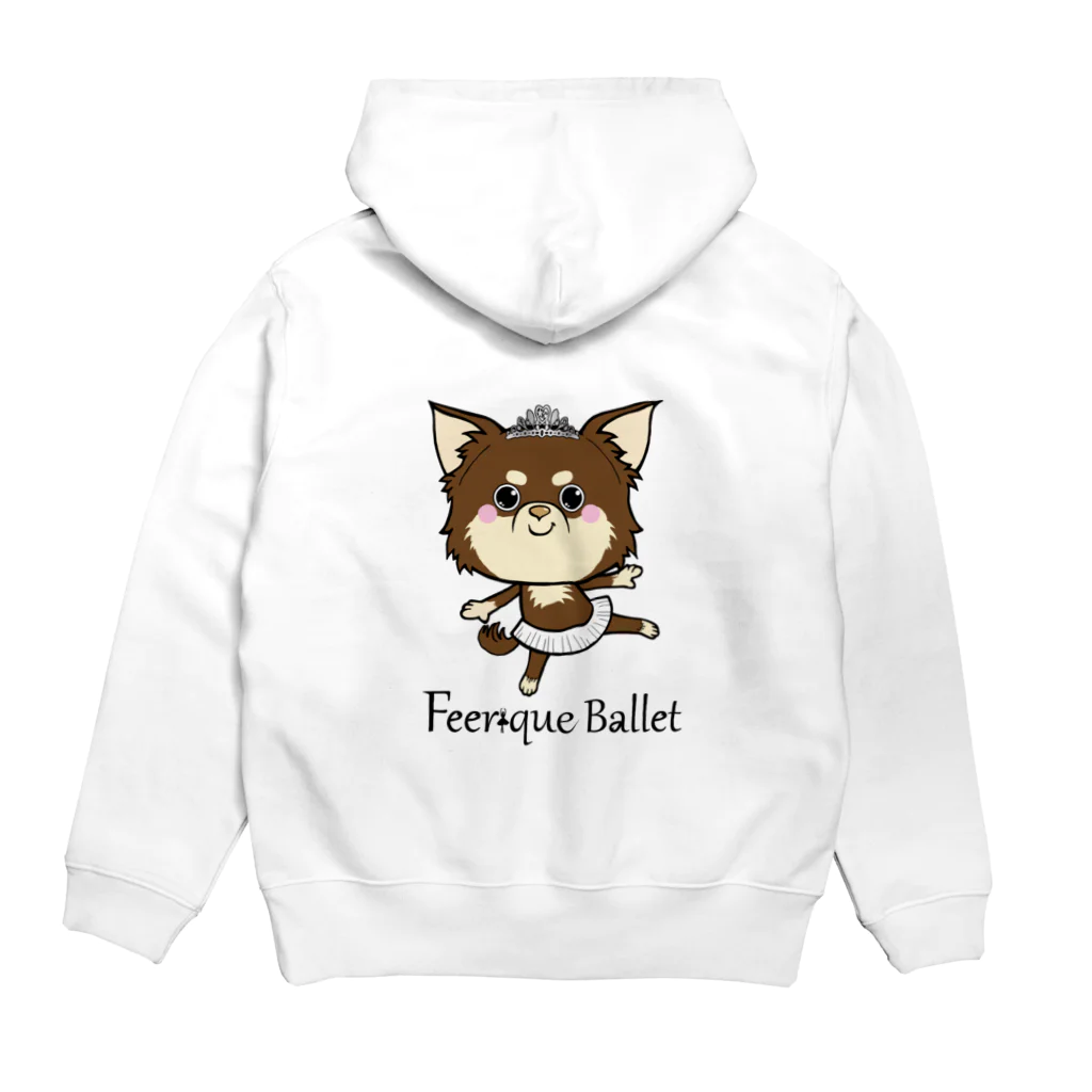 feerique balletのFeerique ballet Hoodie:back