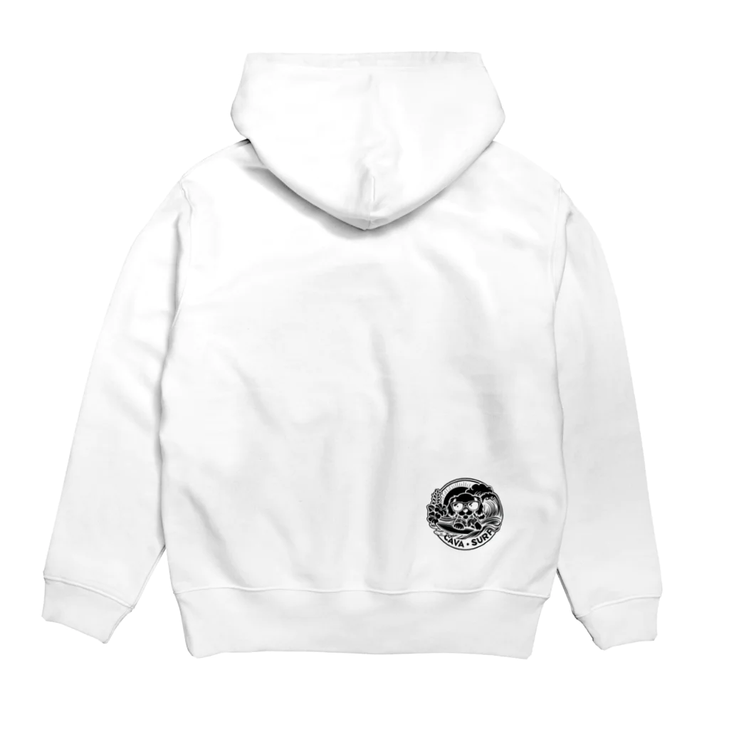 cava-sports　【キャバ-スポーツ】のcava-surf Hoodie:back