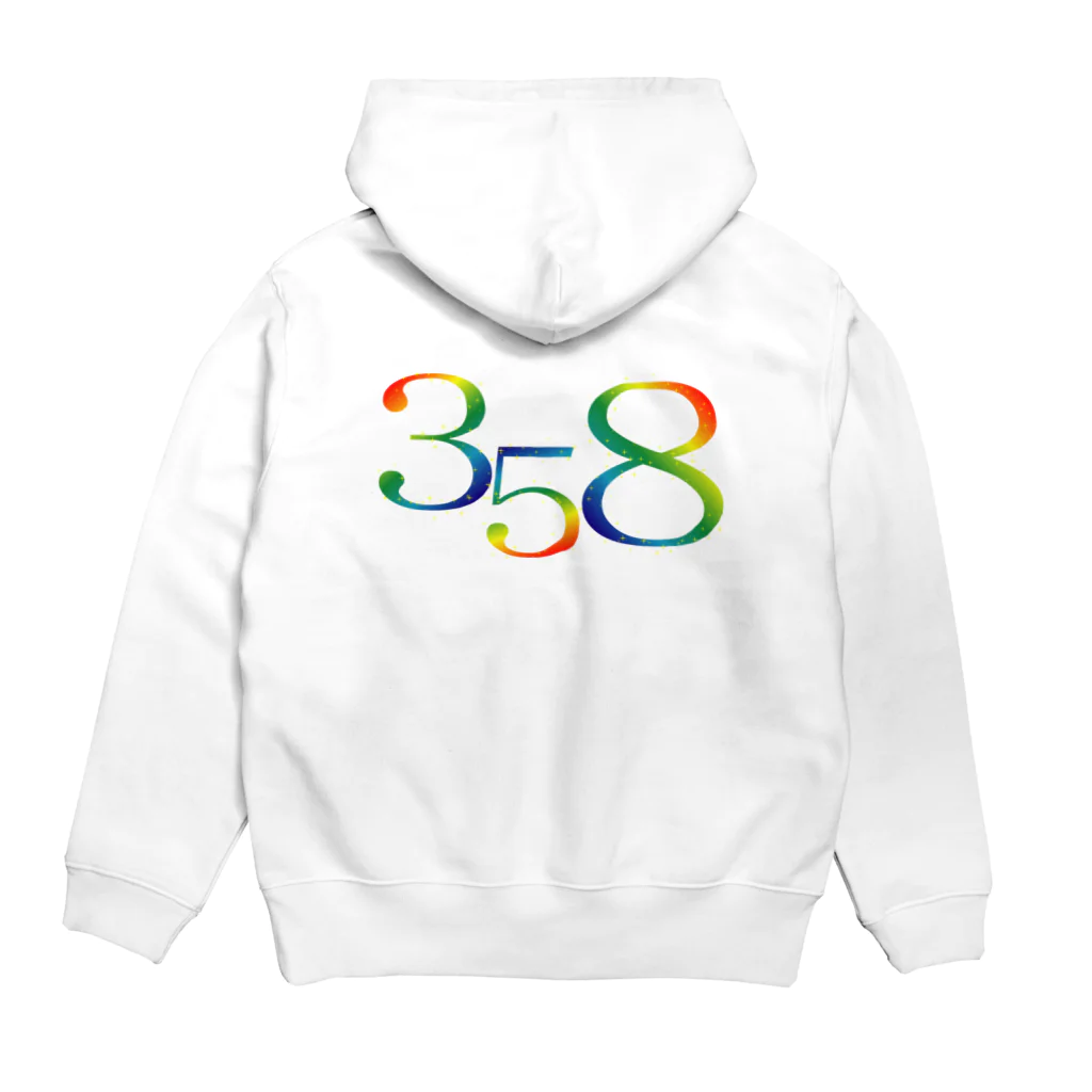 ainarukokoroの光　３５８ Hoodie:back