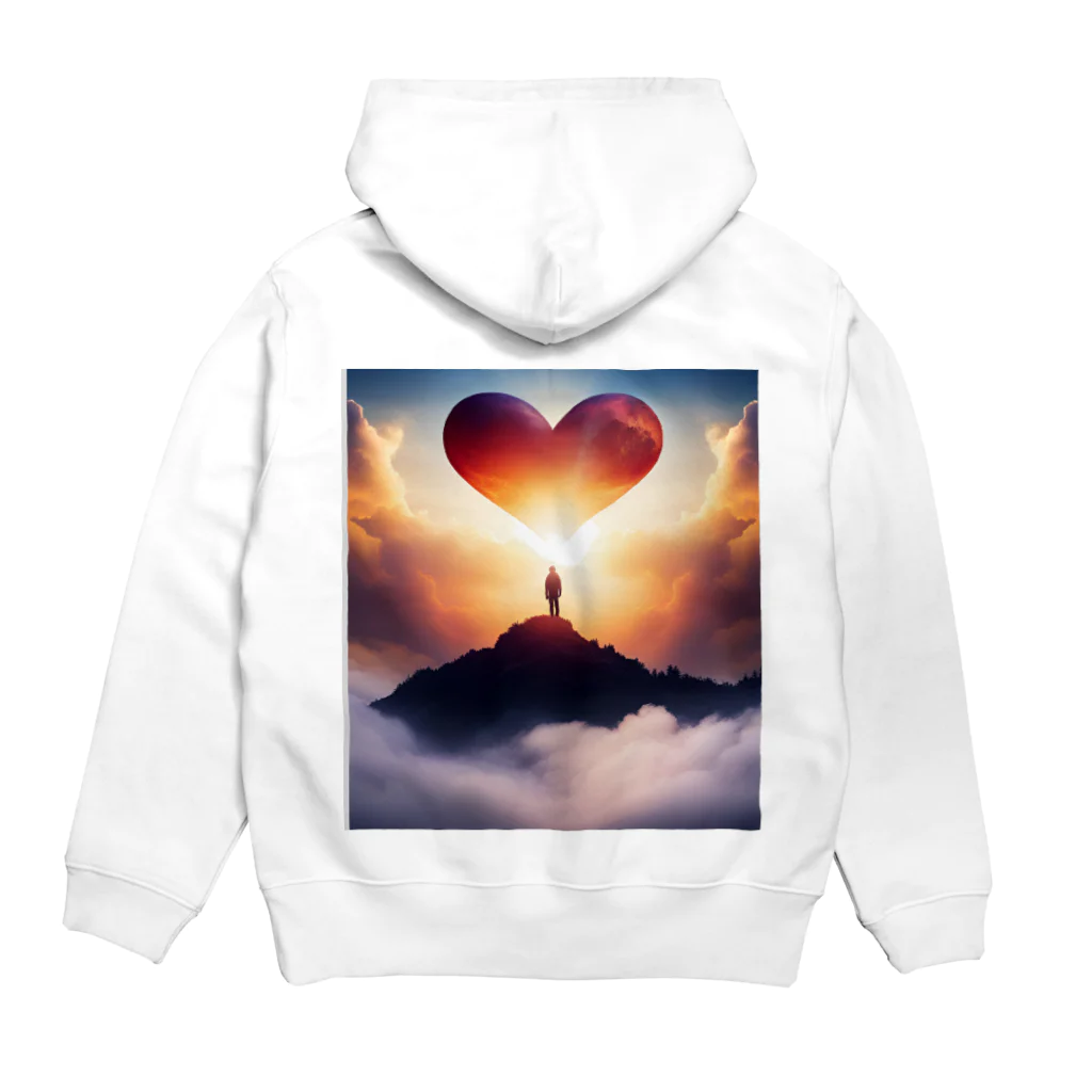 MKLANDのHEAVEN Hoodie:back